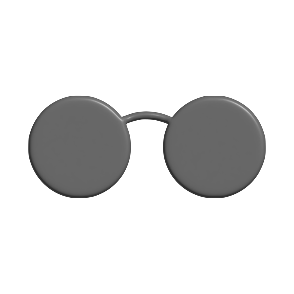 eyeglasses 3d icon png