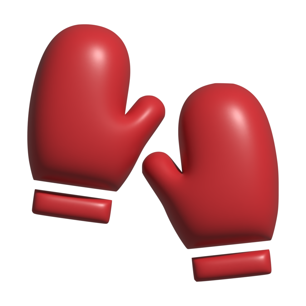 3d icon of gloves png