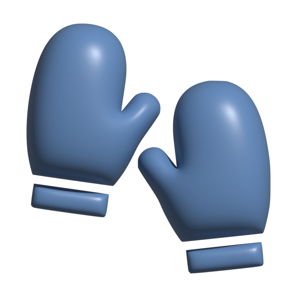 3d icon of gloves png