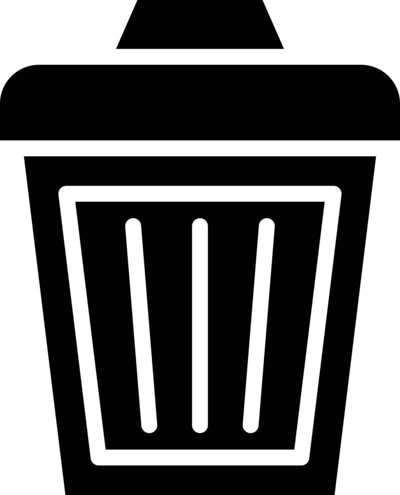 Trash Vector Icon Style