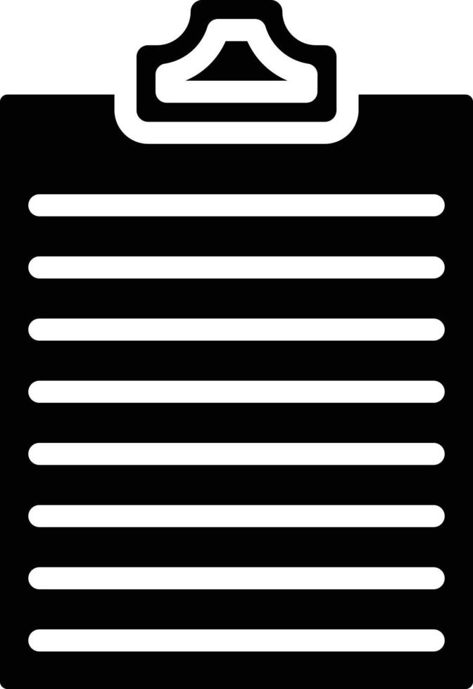 Clipboard Vector Icon Style