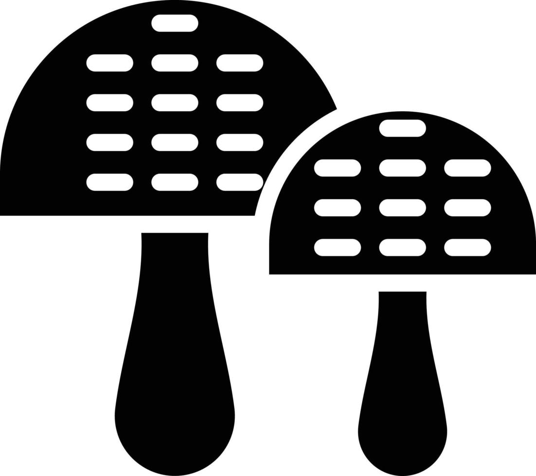 Mushroom Vector Icon Style