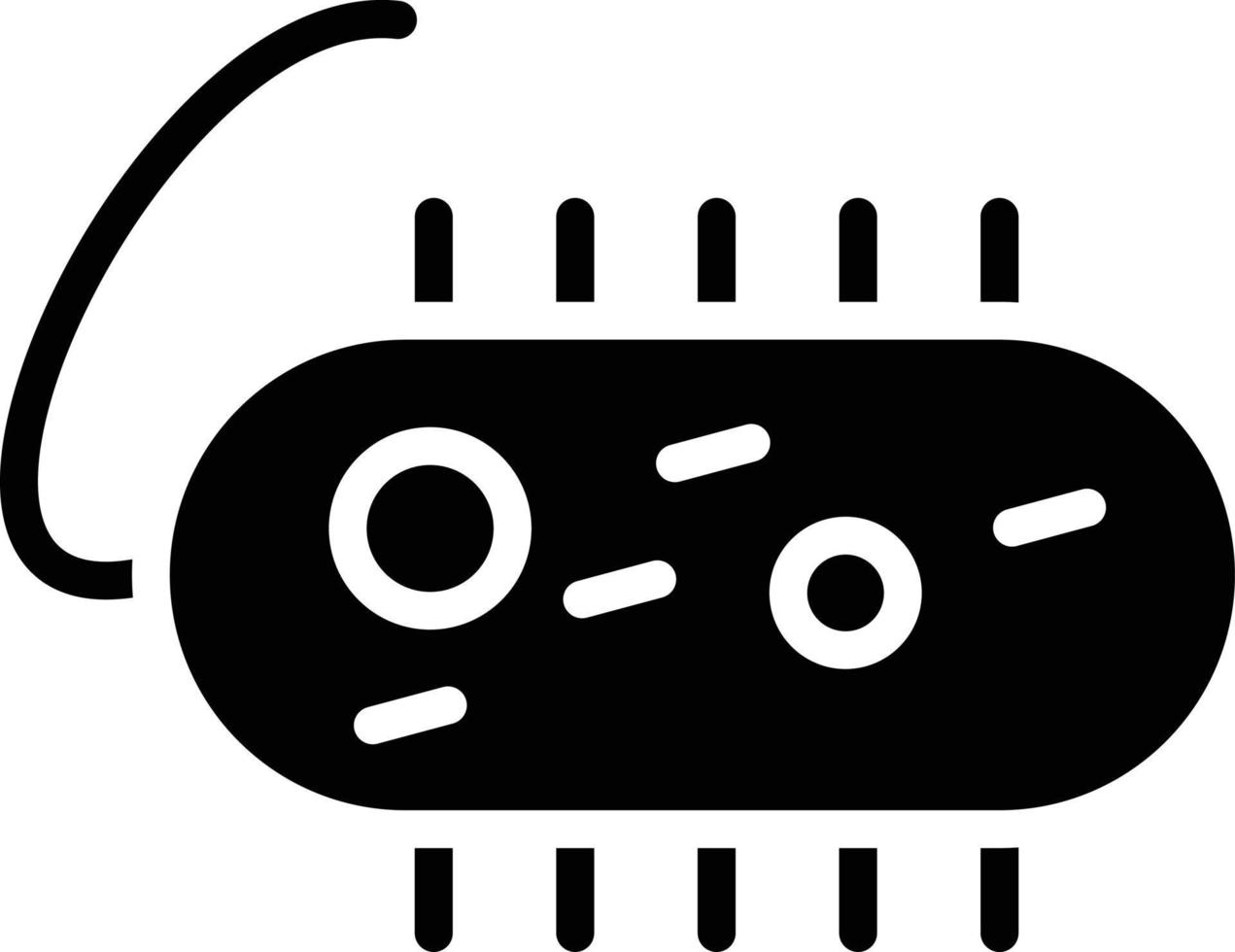 Bacteria Vector Icon Style