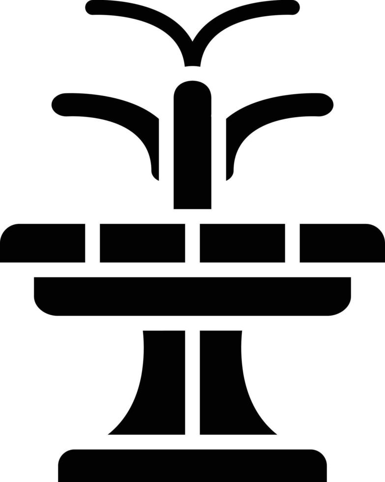 Fountain Vector Icon Style