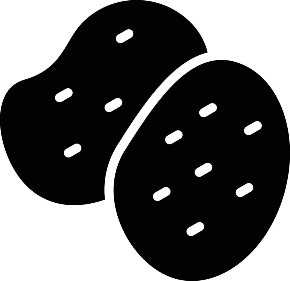 Potatoes Vector Icon Style