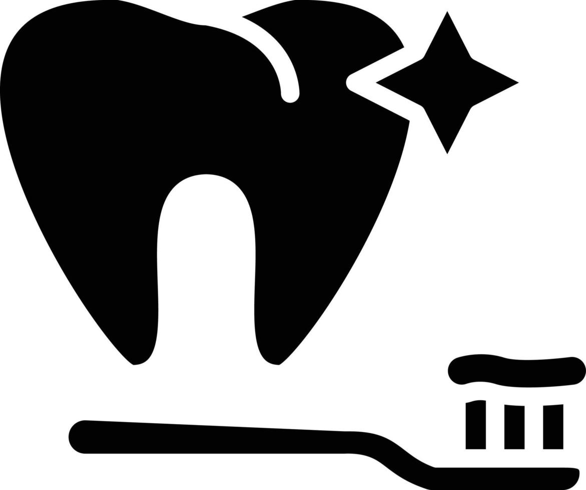 Clean Tooth Vector Icon Style