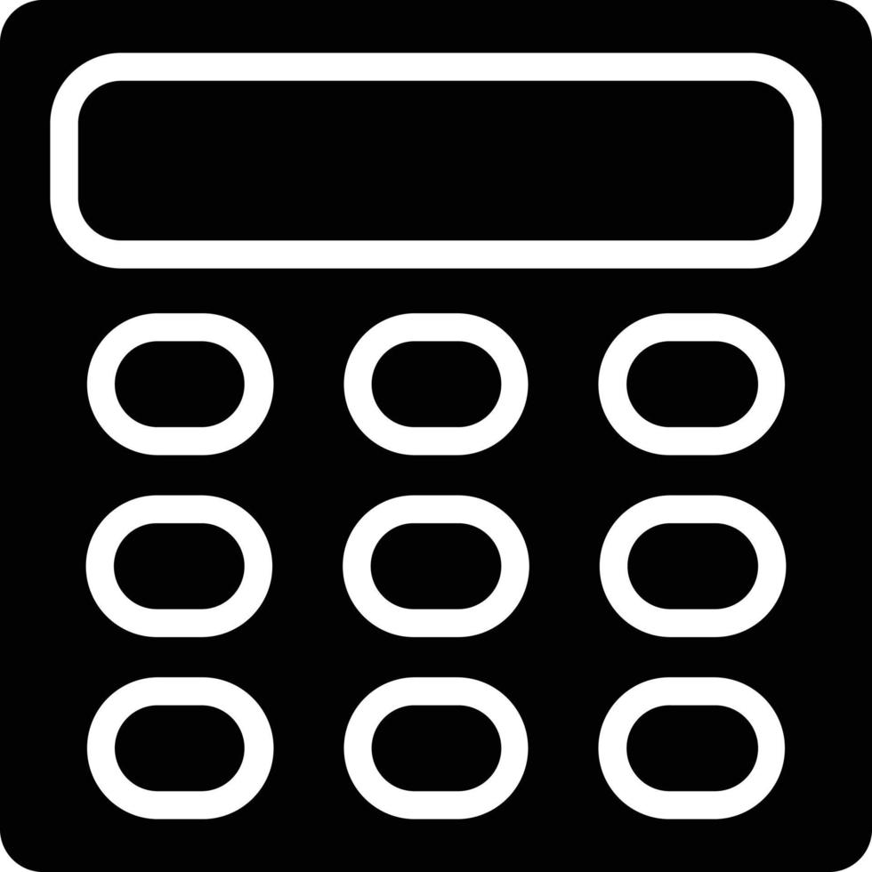 calculadora vector icono estilo