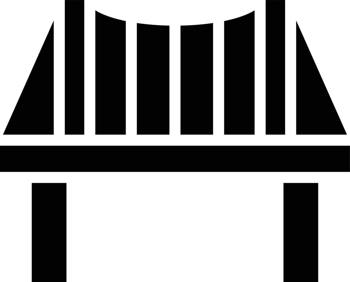 Bridge Vector Icon Style