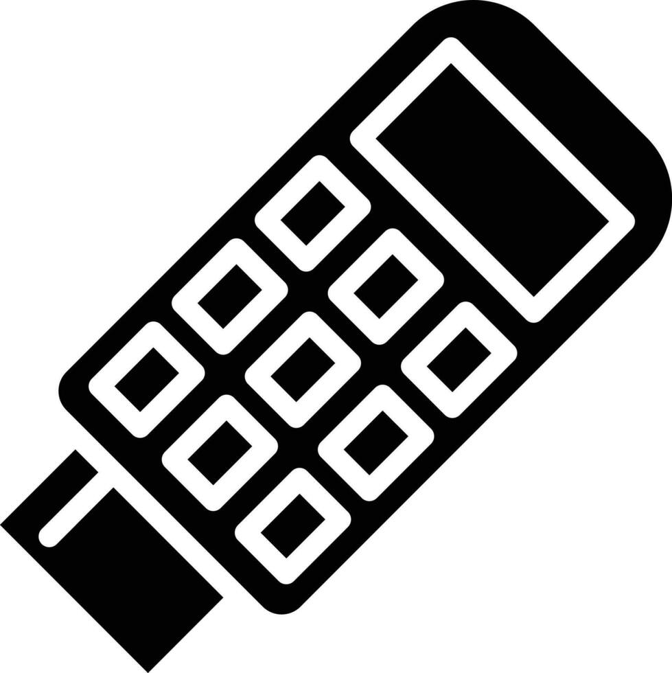 Credit Card Machine Vector Icon Style