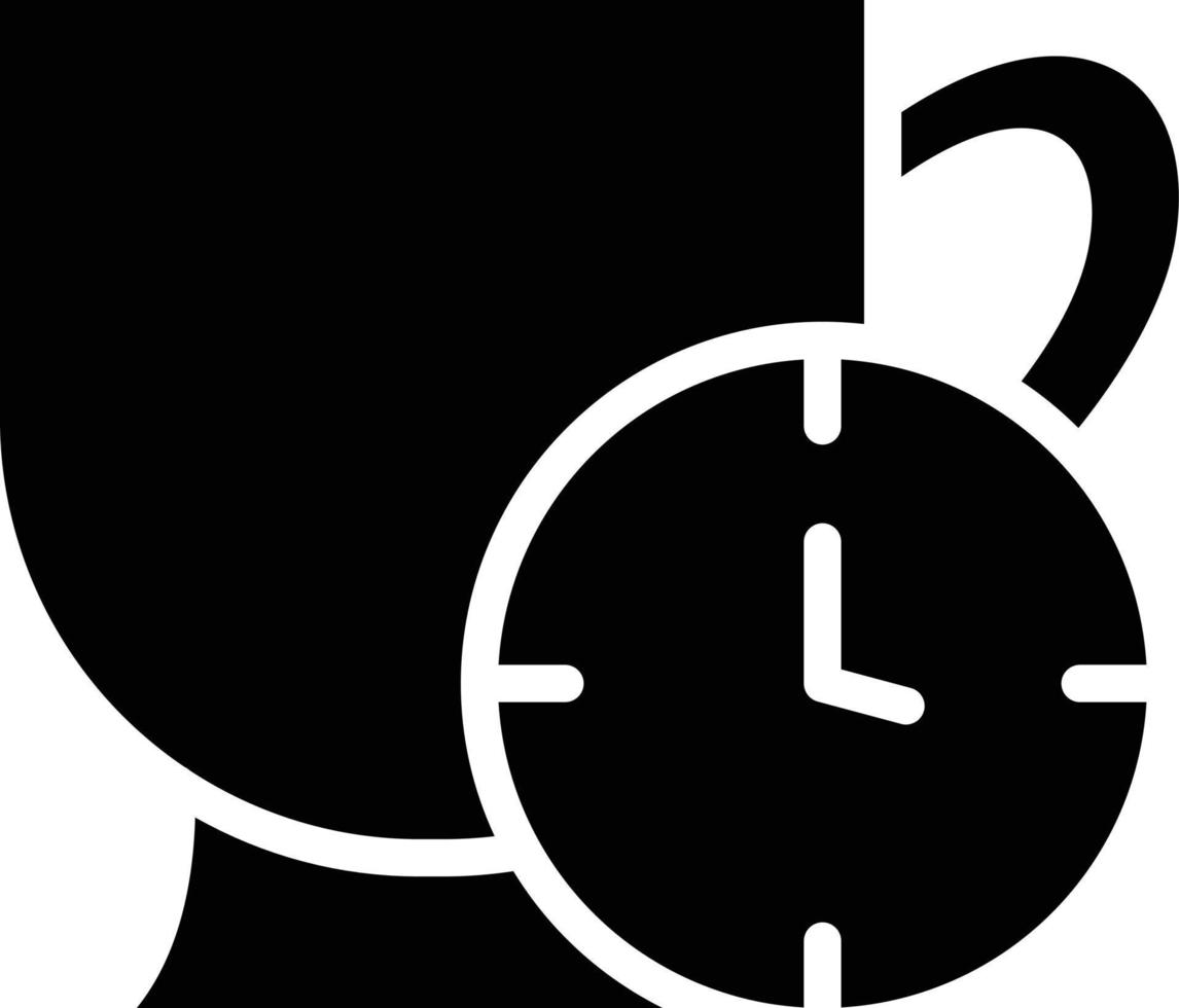 Tea Time Vector Icon Style