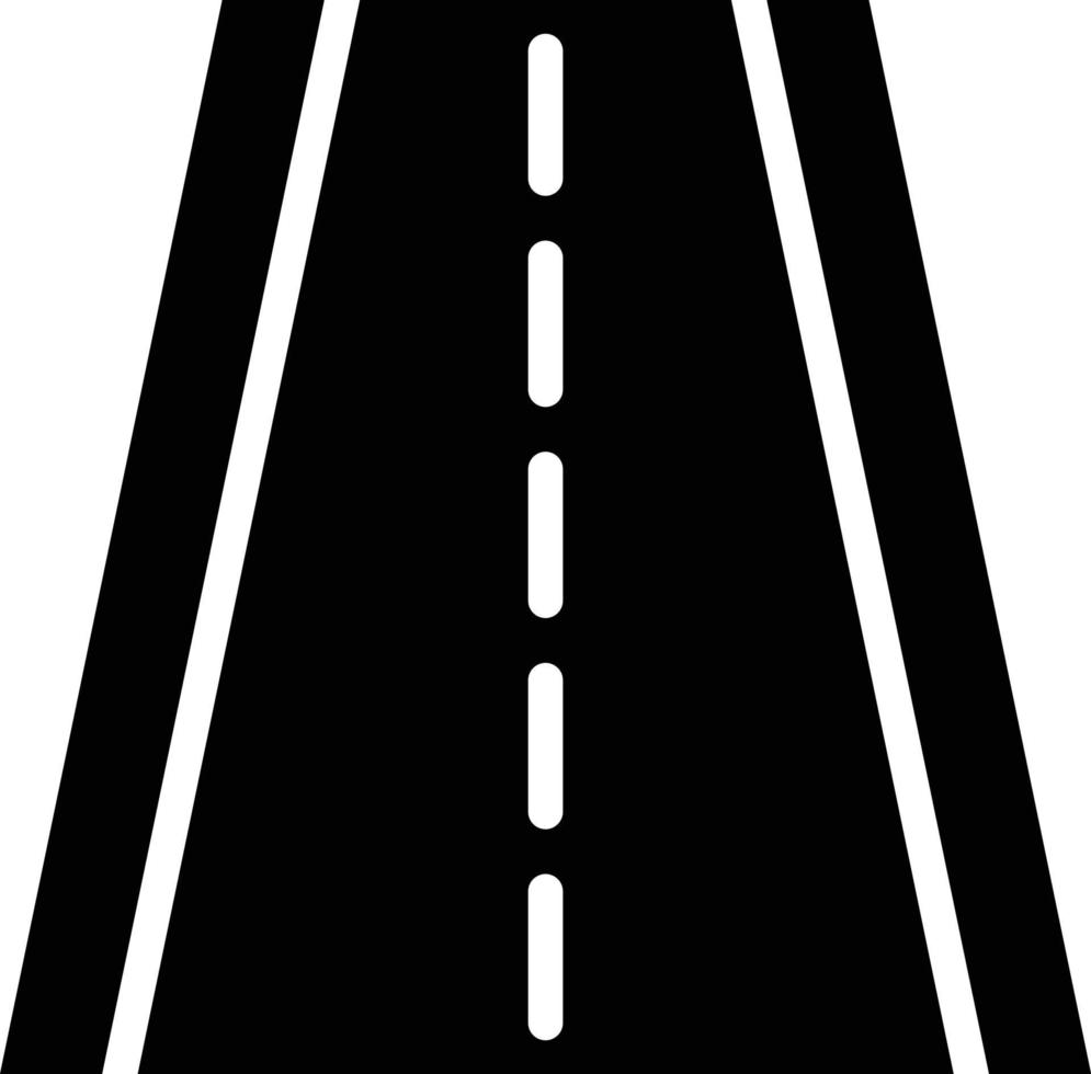 autopista vector icono estilo