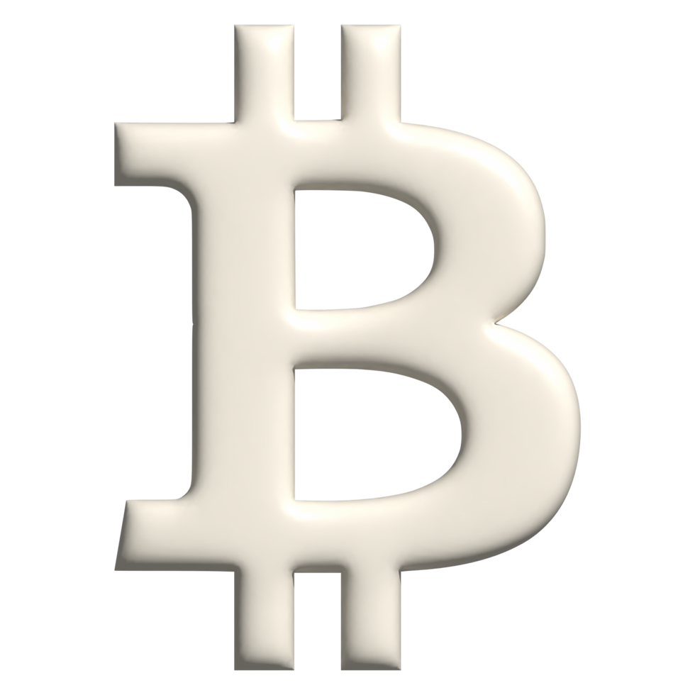 3d icono bitcoin png
