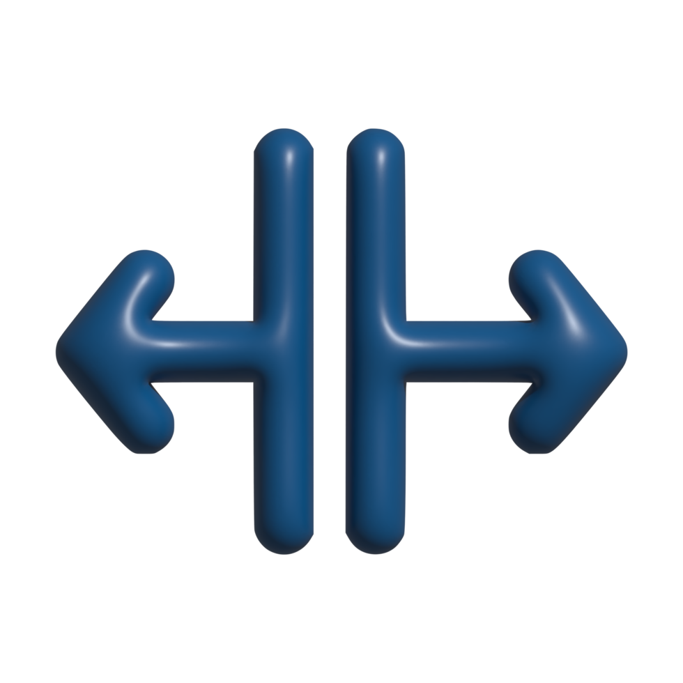 3d icon of arrow png