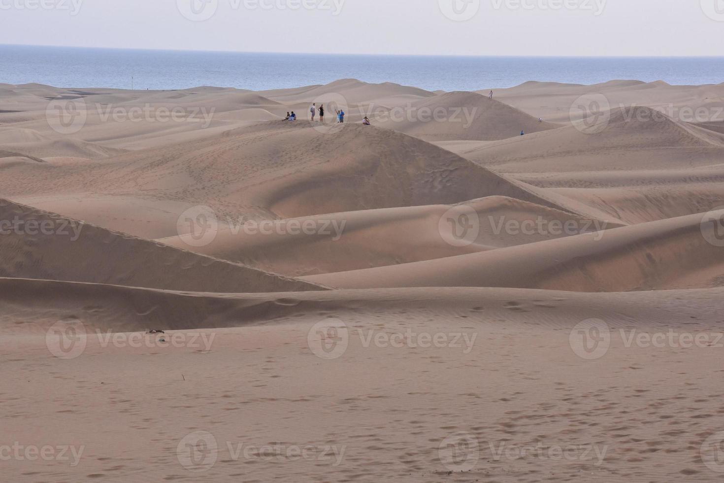 Scenic desert landscape photo