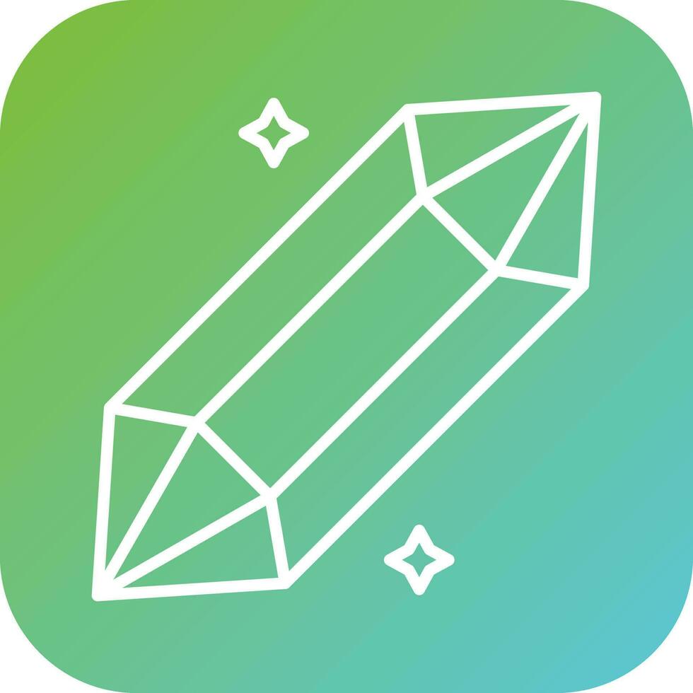 Gemstone Vector Icon Style