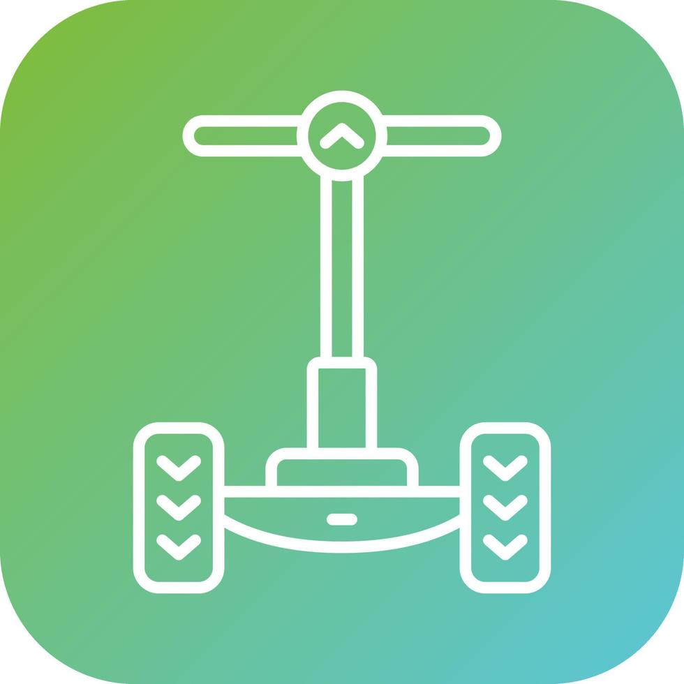 Segway Vector Icon Style
