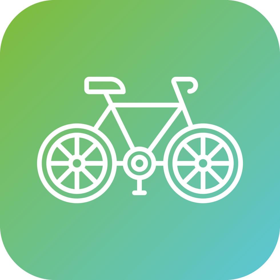 bicicleta vector icono estilo