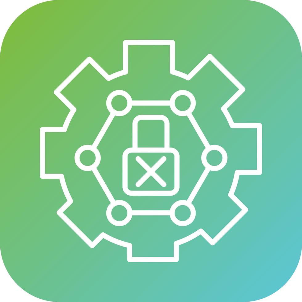 Limited Access Vector Icon Style
