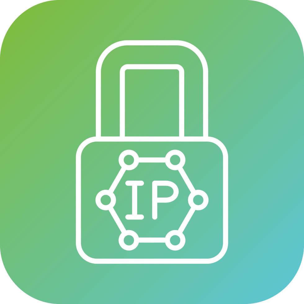 Ip Blocking Vector Icon Style