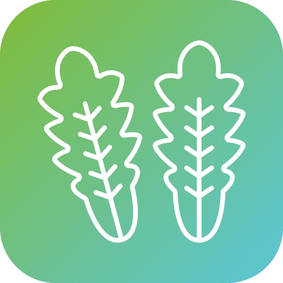 Arugula Vector Icon Style