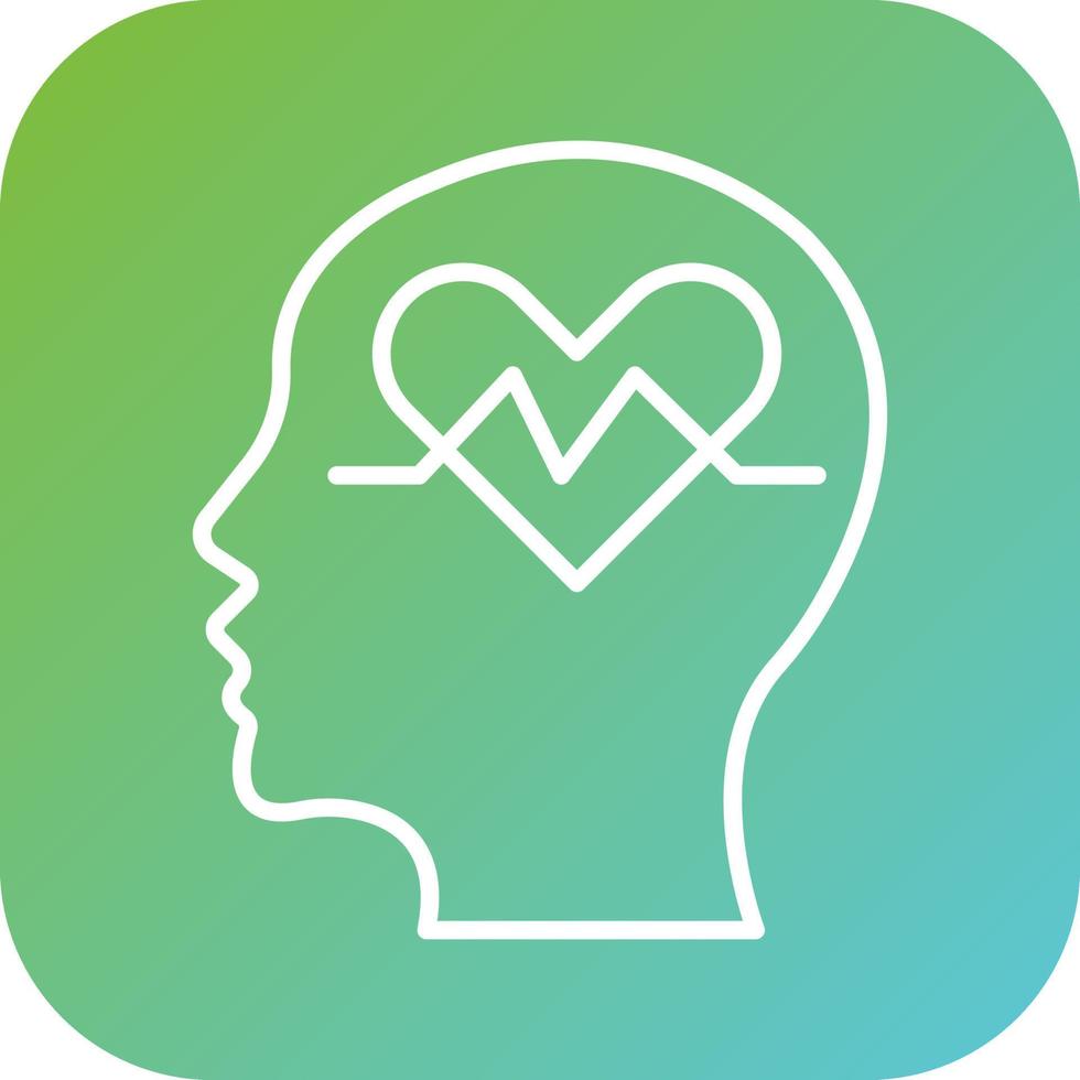 Mental Health Vector Icon Style