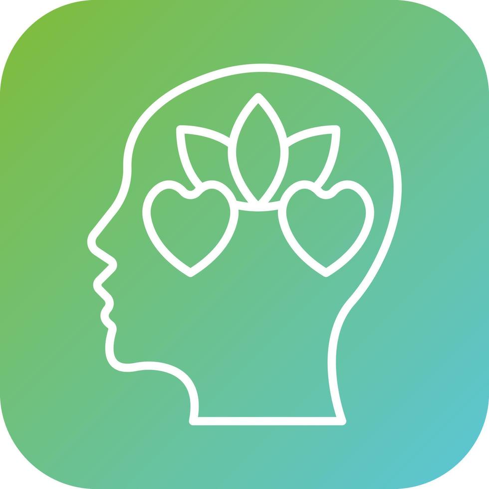 Calm Emotion Vector Icon Style
