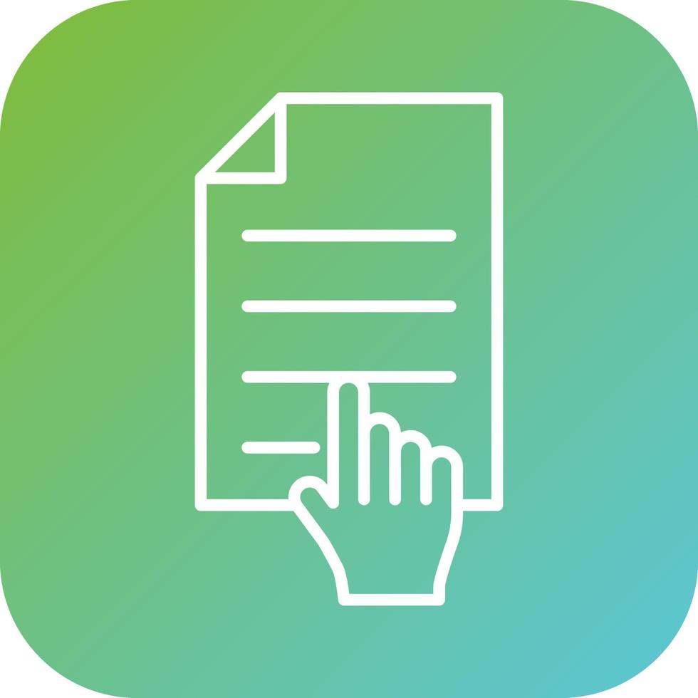 Interactive Content Vector Icon Style