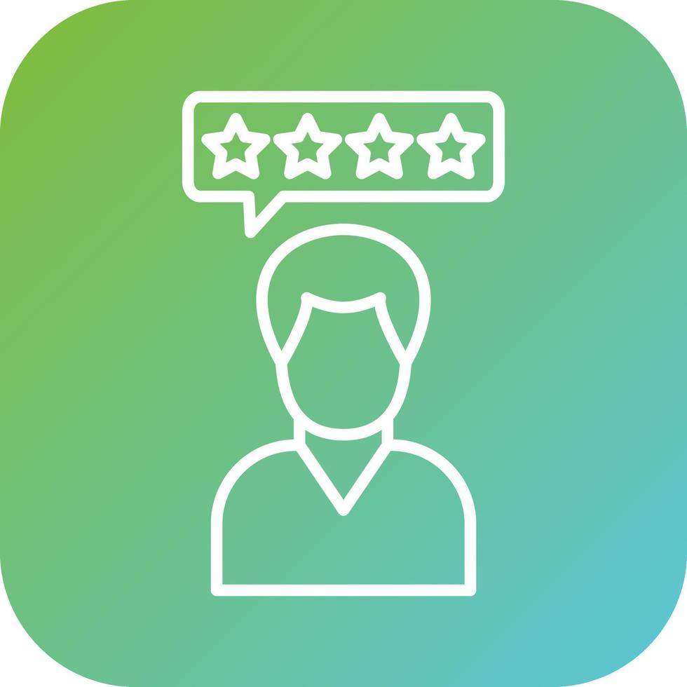 Reviews Vector Icon Style