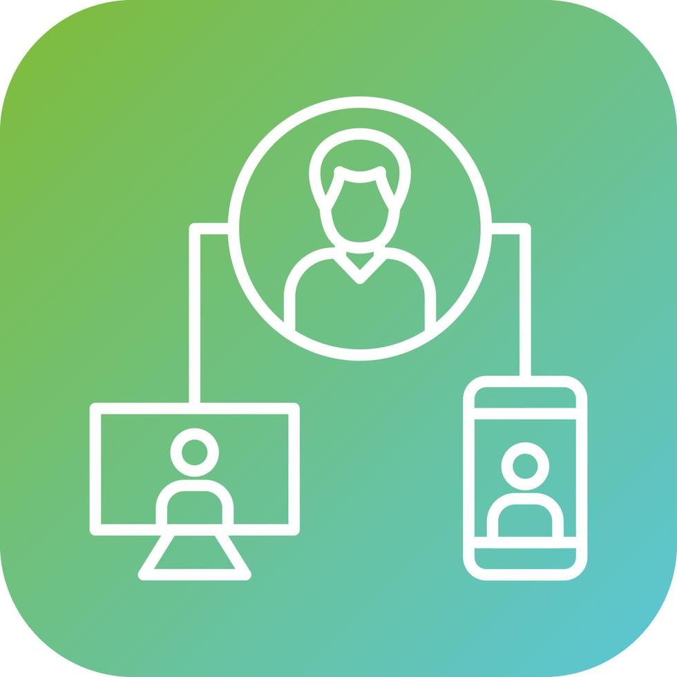 Customer Data Platforms Vector Icon Style