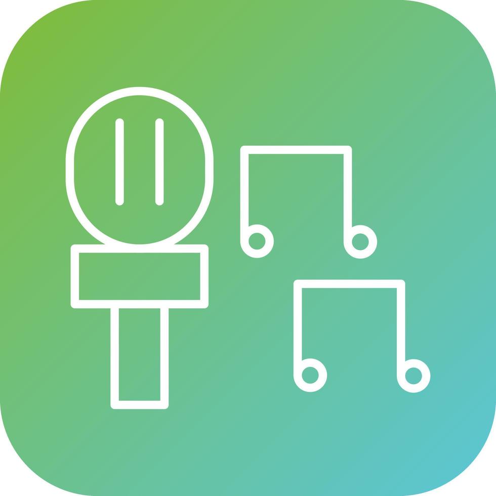 Singing Vector Icon Style