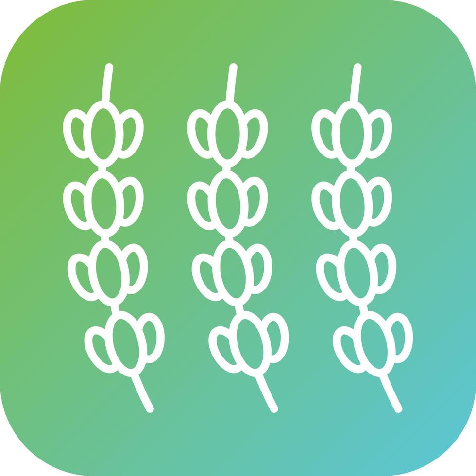 Lavender Vector Icon Style