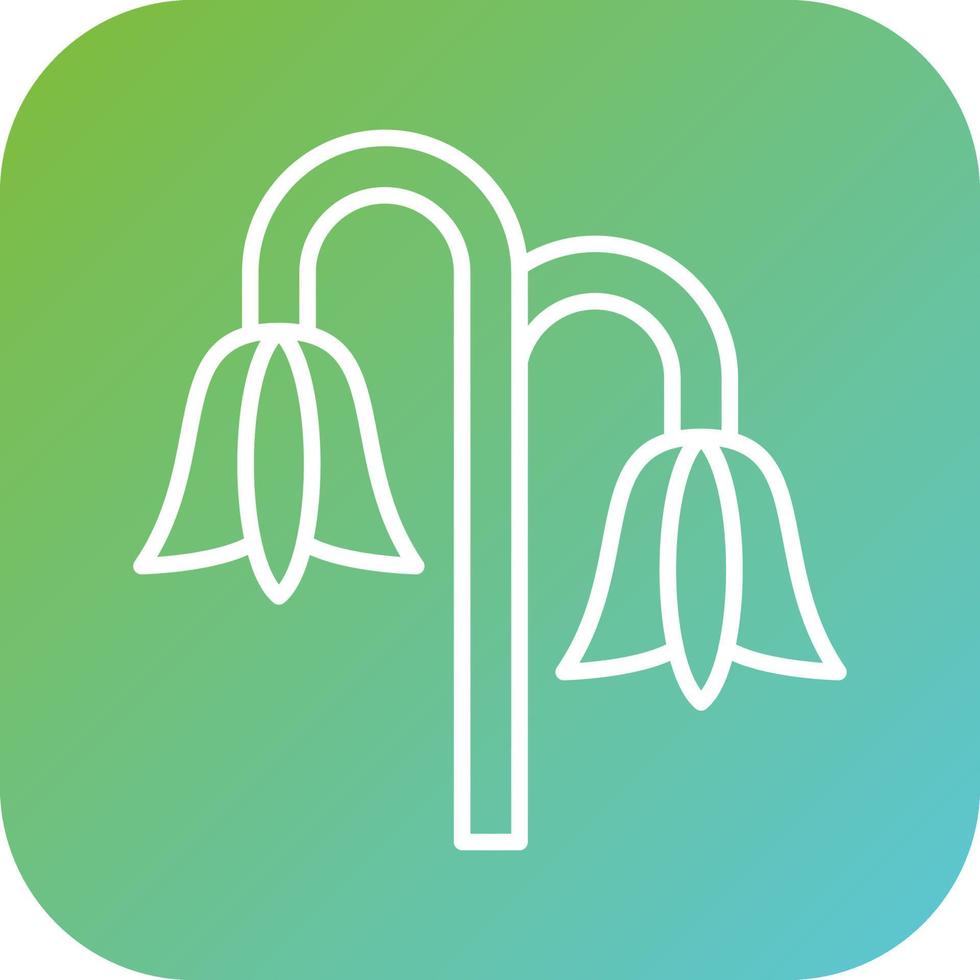 Bluebell Vector Icon Style