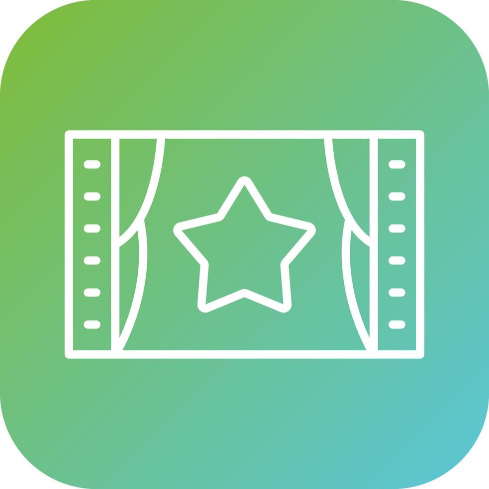 Film Premiere Vector Icon Style