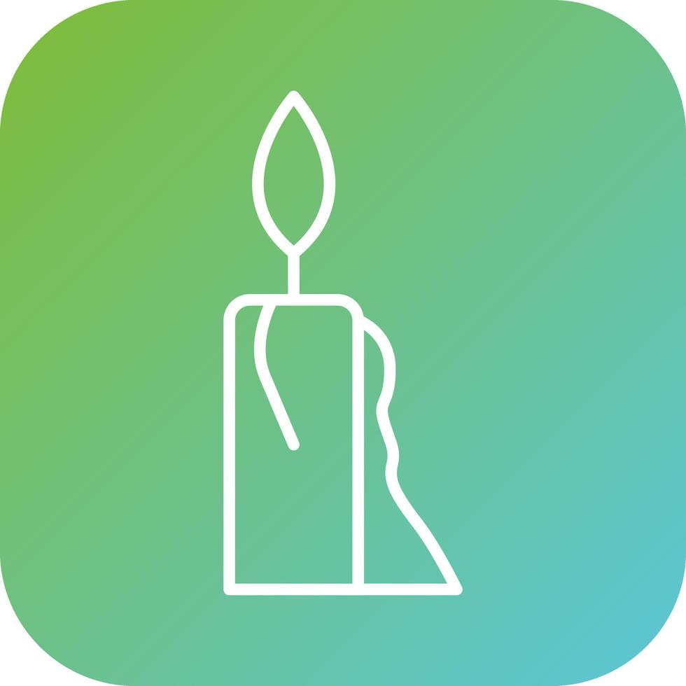 Candles Vector Icon Style