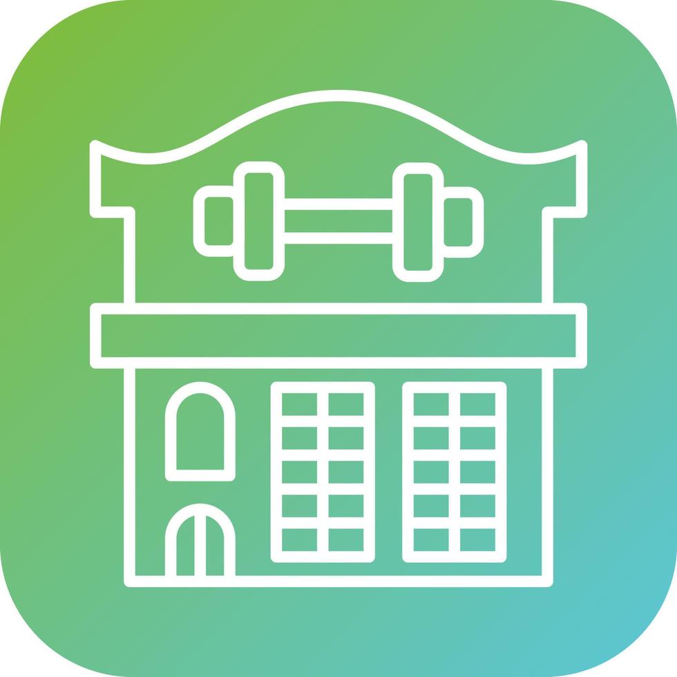 Gym Vector Icon Style