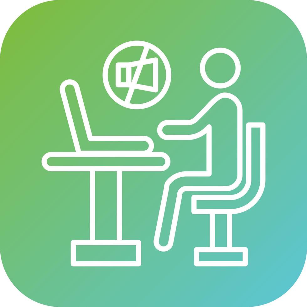 Work Distraction Vector Icon Style