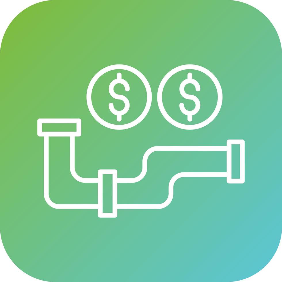 Pipeline Vector Icon Style