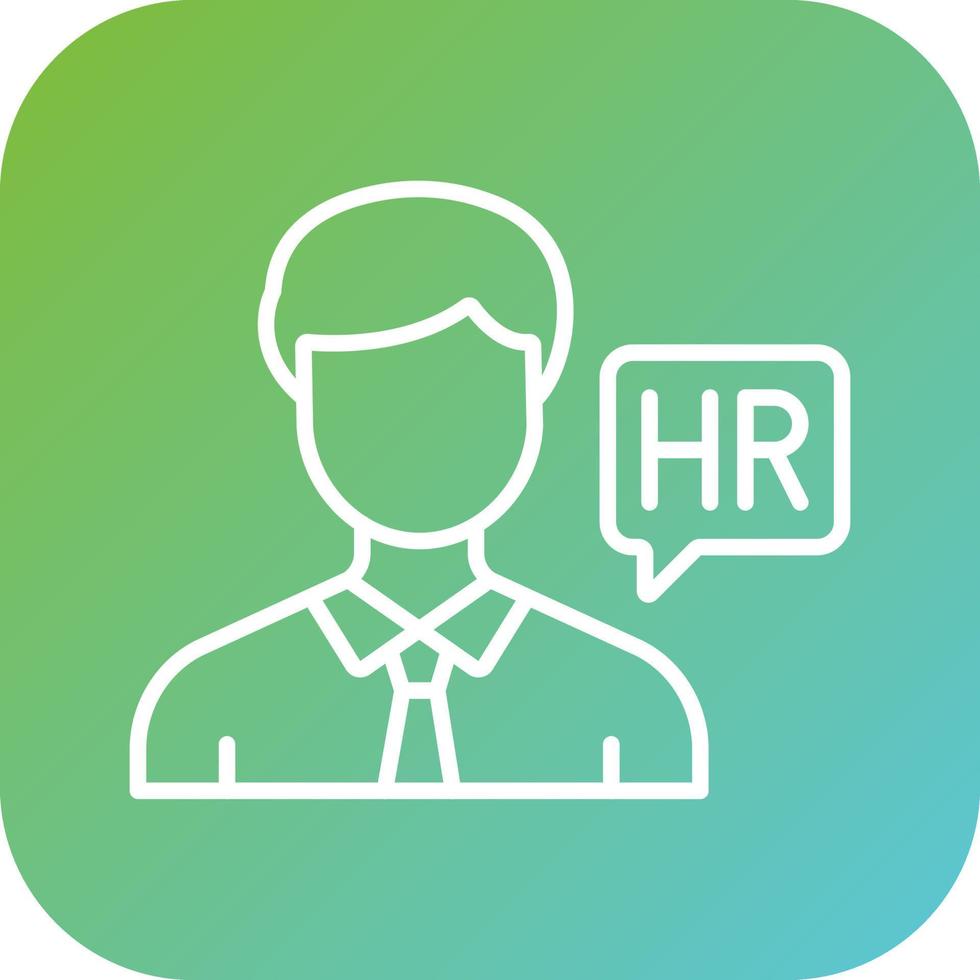Human Resources Vector Icon Style