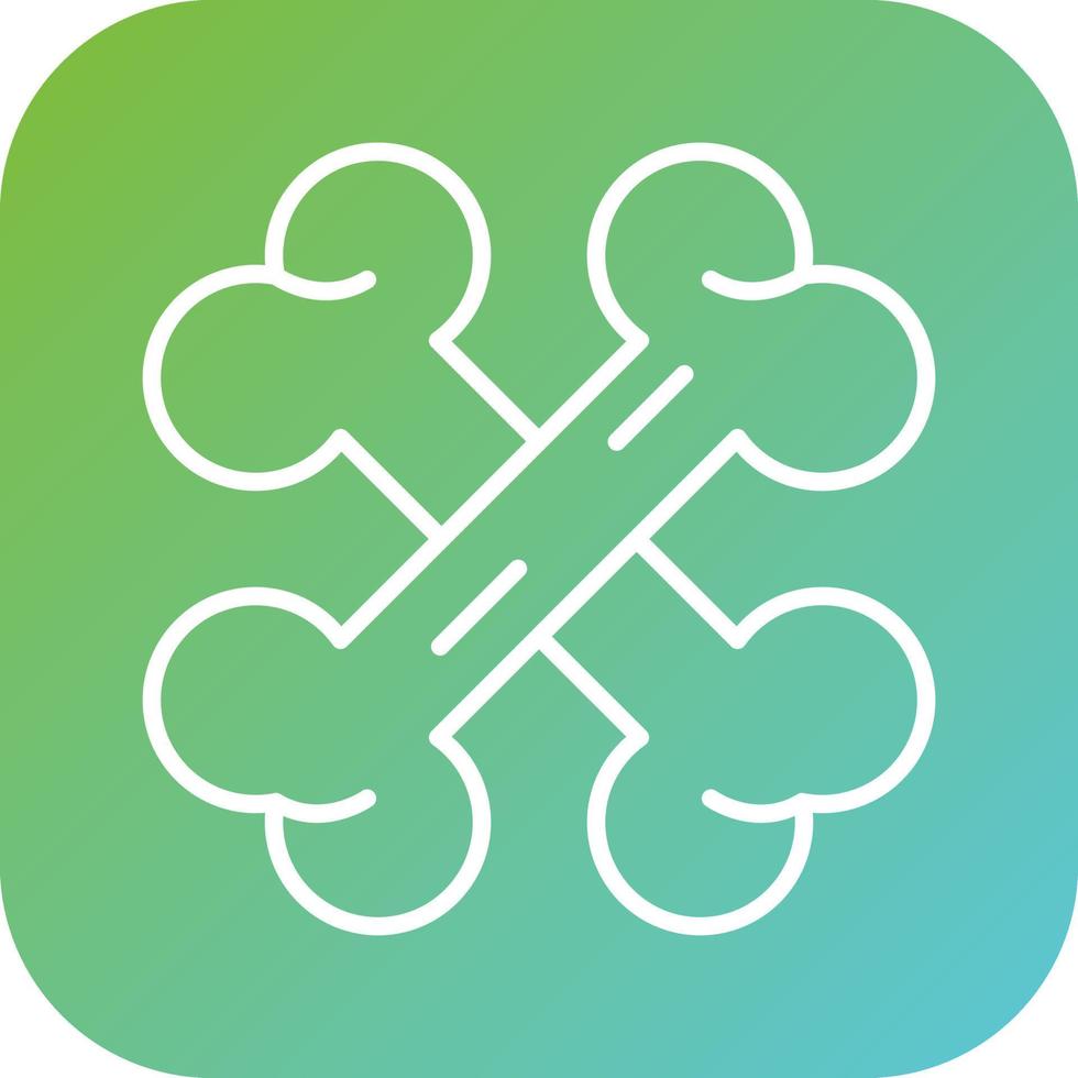 Bones Vector Icon Style