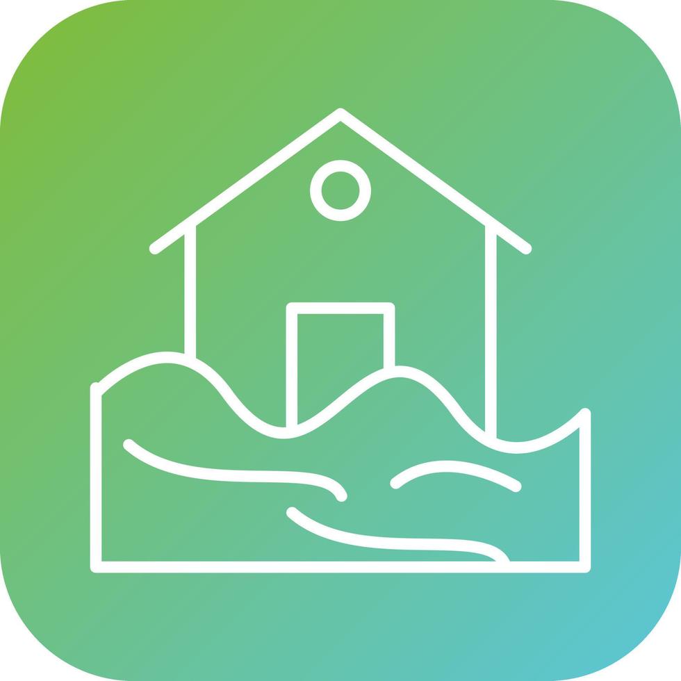 Flood Vector Icon Style