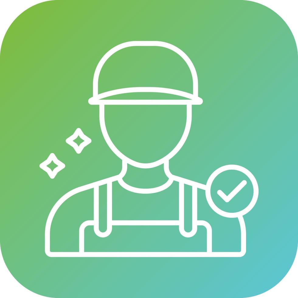 Vetted Professionals Vector Icon Style
