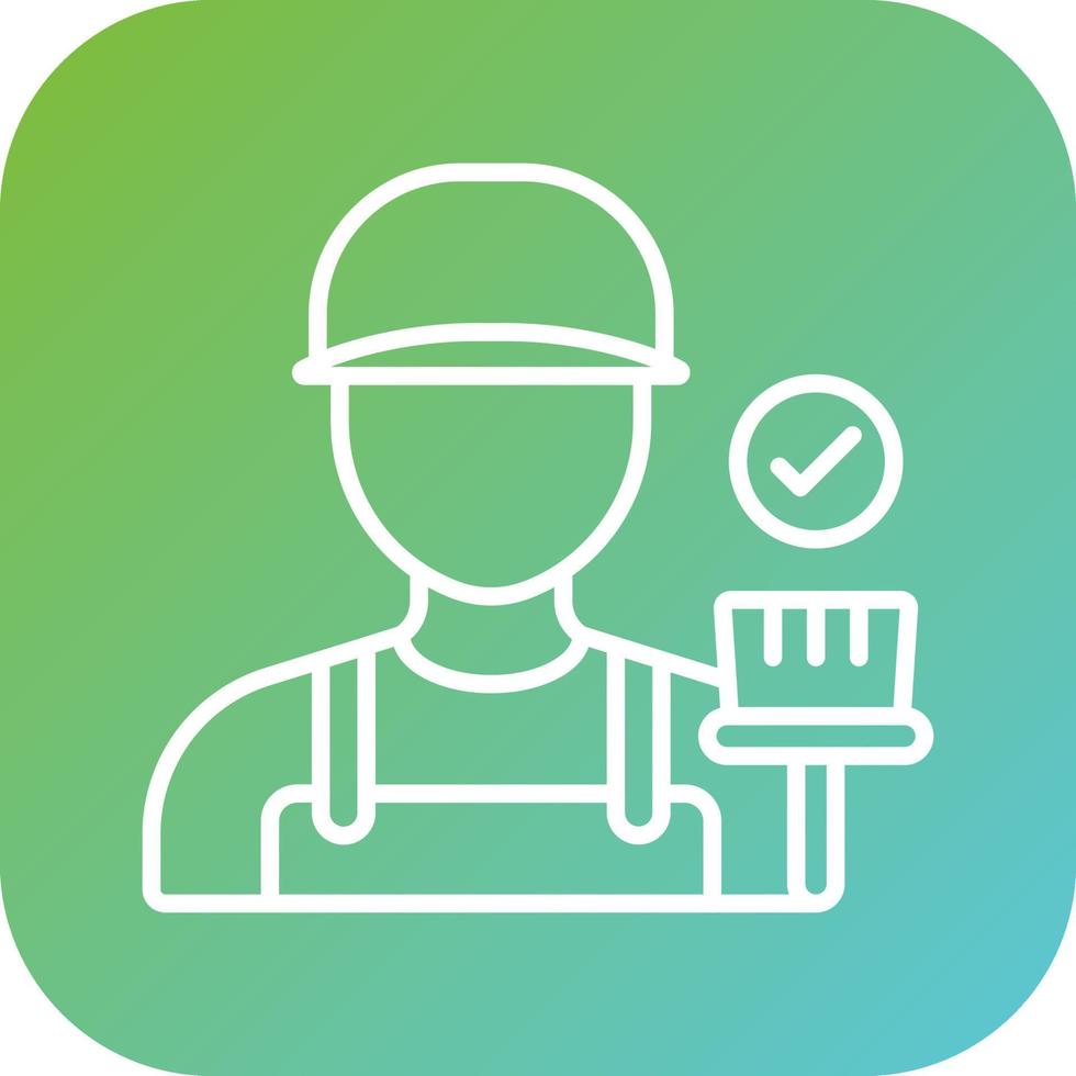 Cleaning Service Vector Icon Style