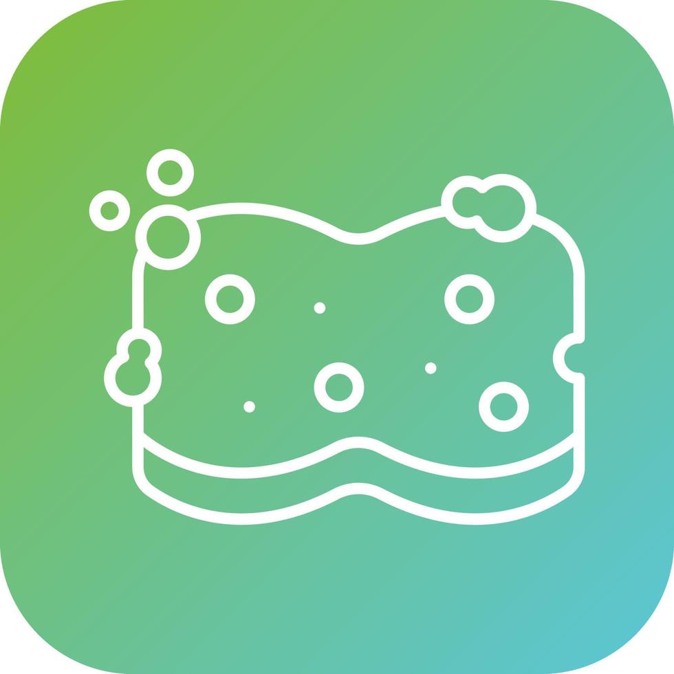 Sponge Vector Icon Style