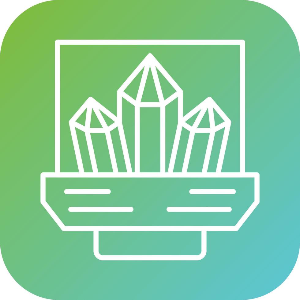Geological Museum Vector Icon Style