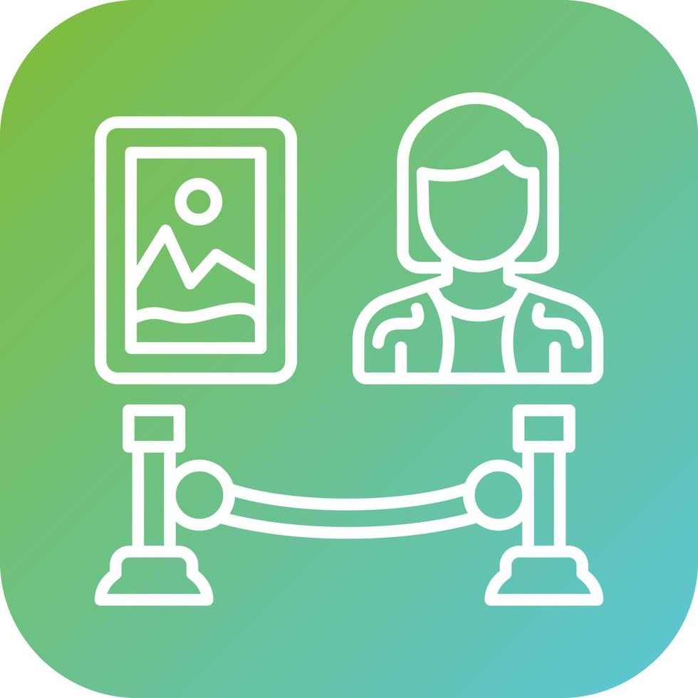 Exhibition Designer Woma Vector Icon Style
