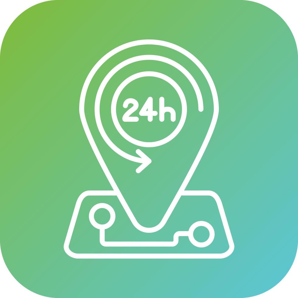 All Day Tours Vector Icon Style