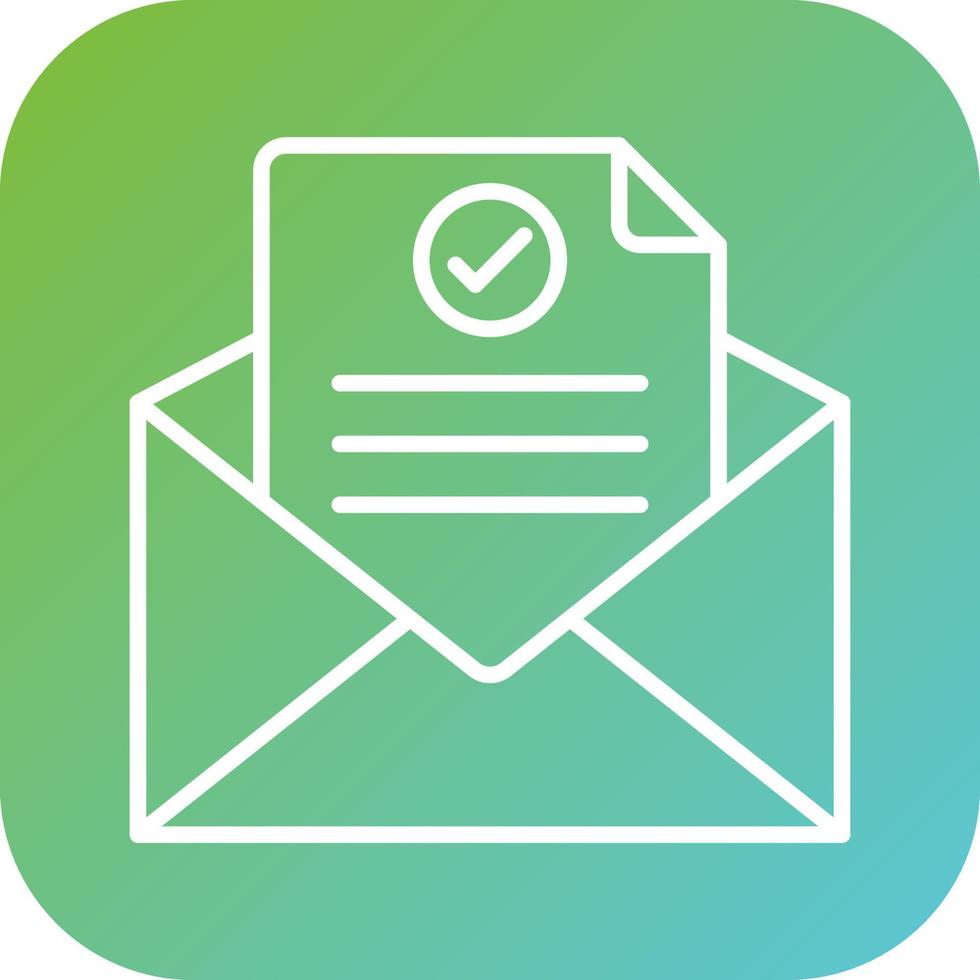 Absentee Voting Vector Icon Style