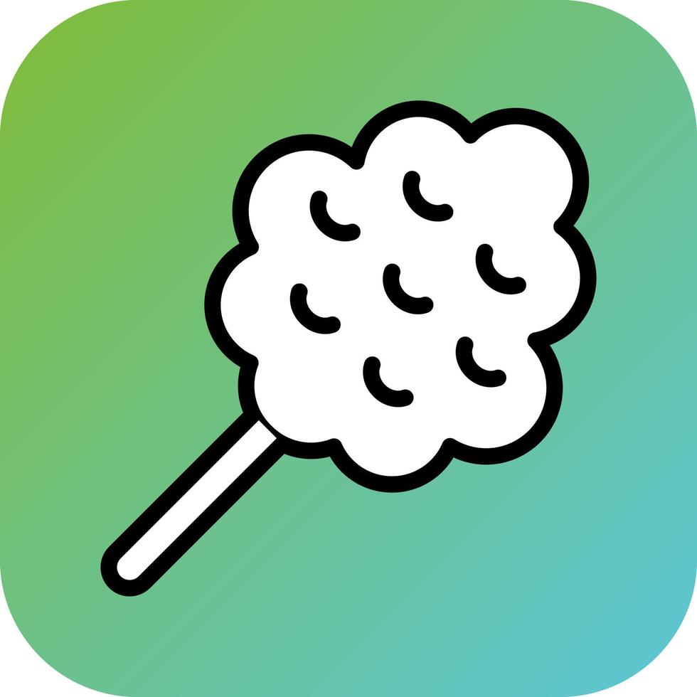 Cotton Candy Vector Icon Style