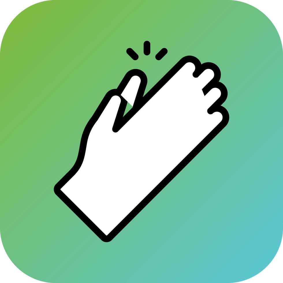 Applaud Vector Icon Style