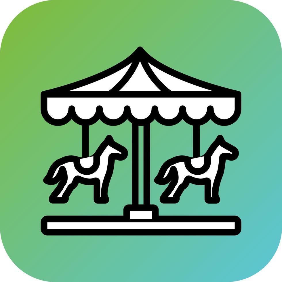 Carousel Vector Icon Style